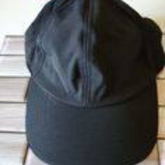 Black Polyester Hat Adjustable - Picture 1 of 1